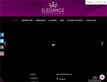 Tablet Screenshot of cosmeticoselegance.com